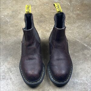 Dr. Martens Dark Brown Arbor St boots
Size: 6